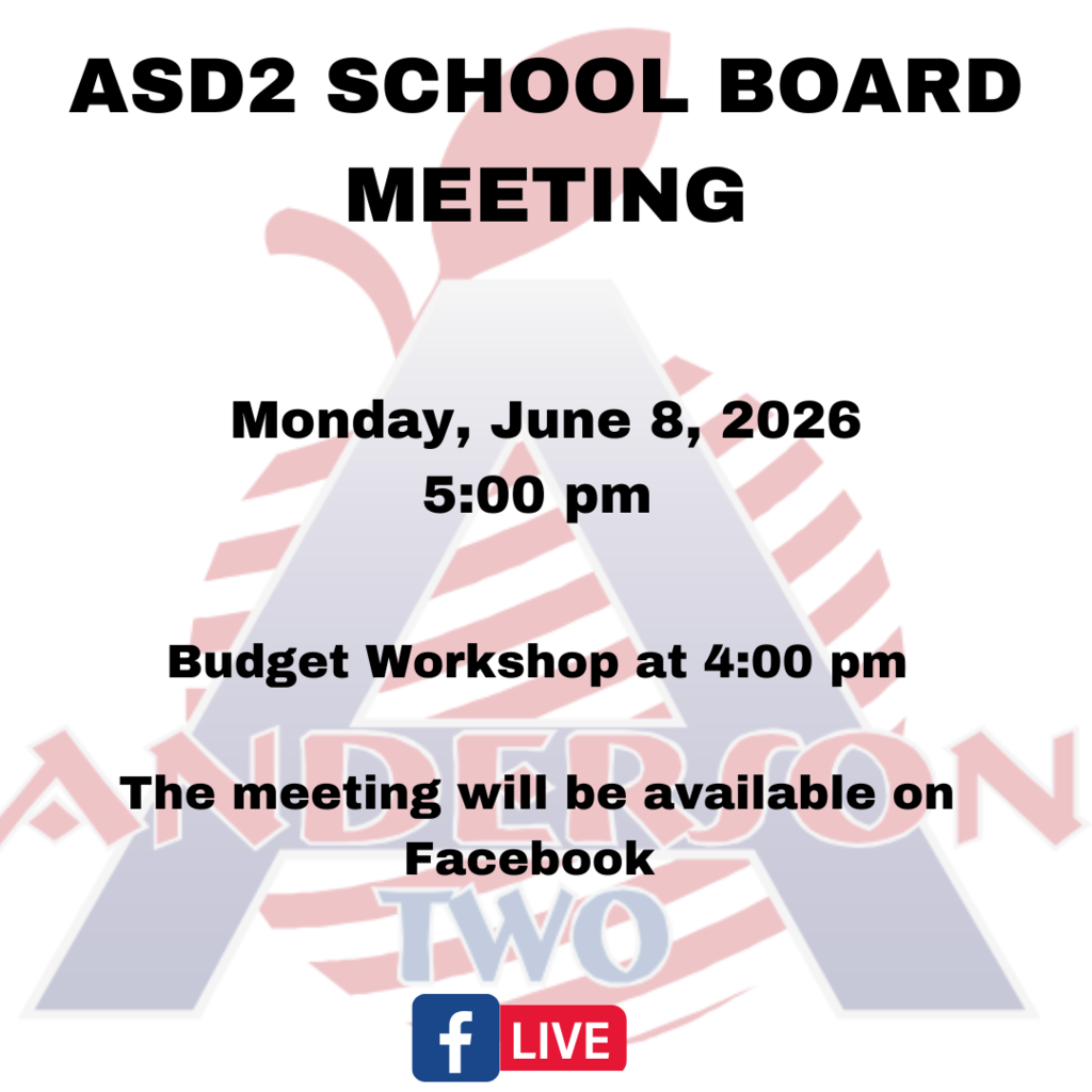 ASD2 School Board Meeting and Budget Workshop