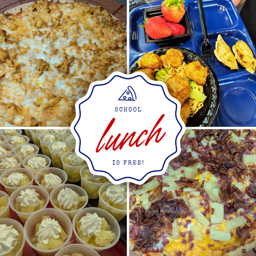 School Lunch is FREE for ALL students!