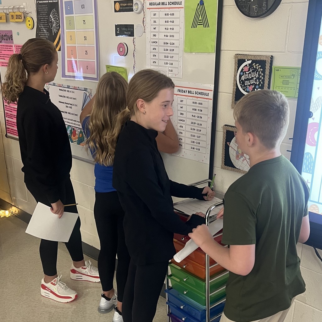 Mrs. Baldwin’s math classes crunched the numbers and brought data to life! They completed a partner work error analysis with box plots. These young statisticians are mastering the art of analysis!