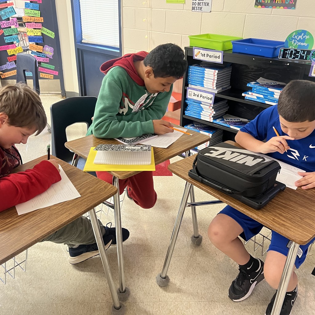 Mrs. Baldwin’s math classes crunched the numbers and brought data to life! They completed a partner work error analysis with box plots. These young statisticians are mastering the art of analysis!