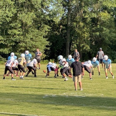 BMS Warriors kicked off the preseason with a scrimmage against Laurens!