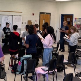 Mrs. Owen’s Music Ideals students are finding their harmony! 