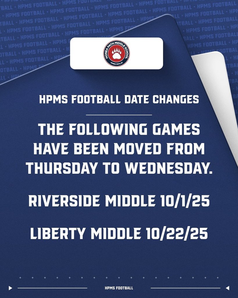 Schedule Changes