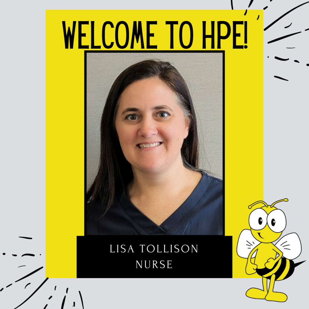 We are so excited to welcome Mrs. Lisa Tollison to Honea Path Elementary!  Mrs. Tollison will be joining Mrs. Nikki in the nurse's office.