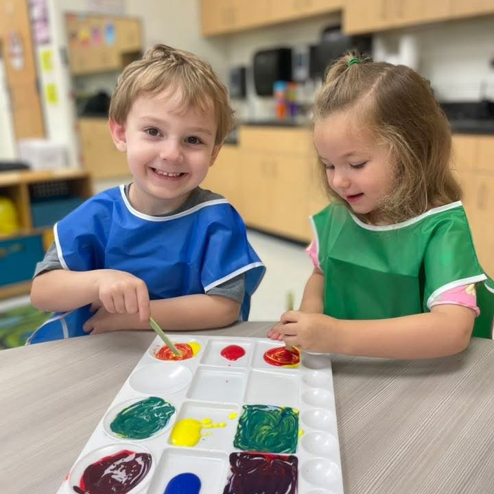 PreK painting