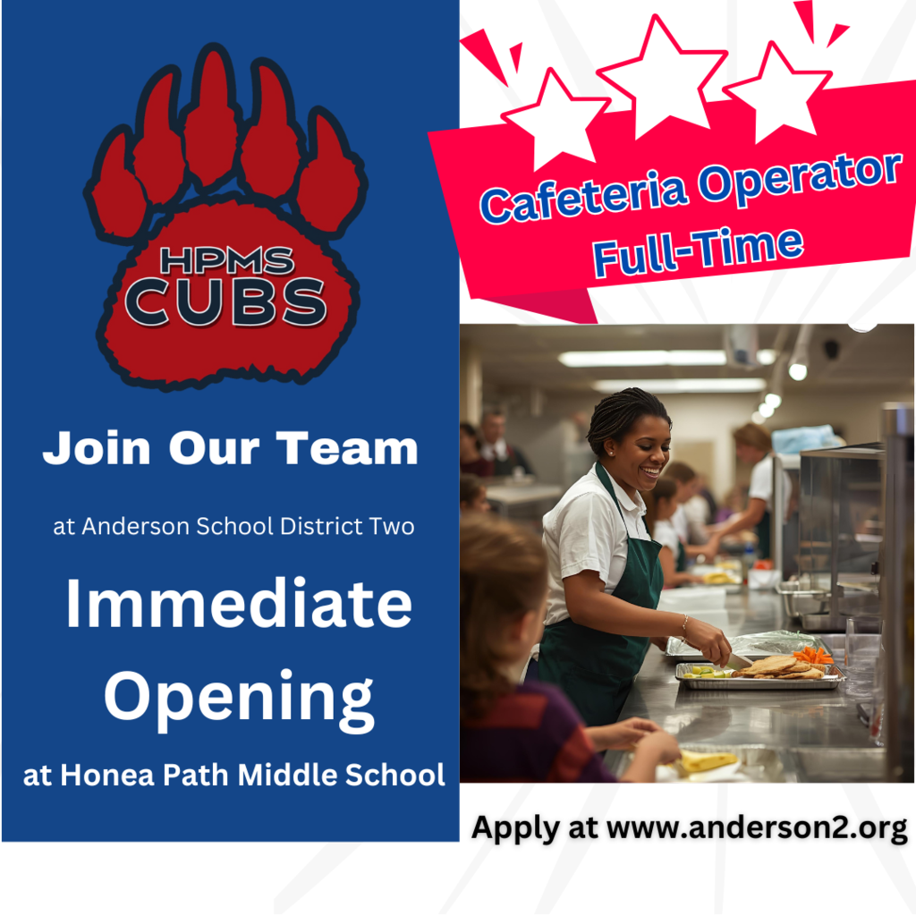 Cafeteria Job Opening