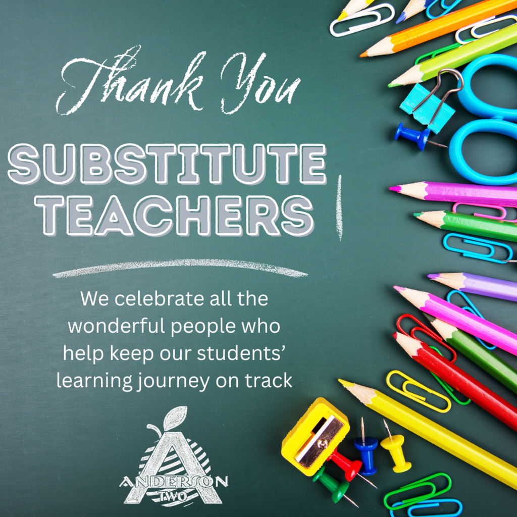 Substitute Appreciation 