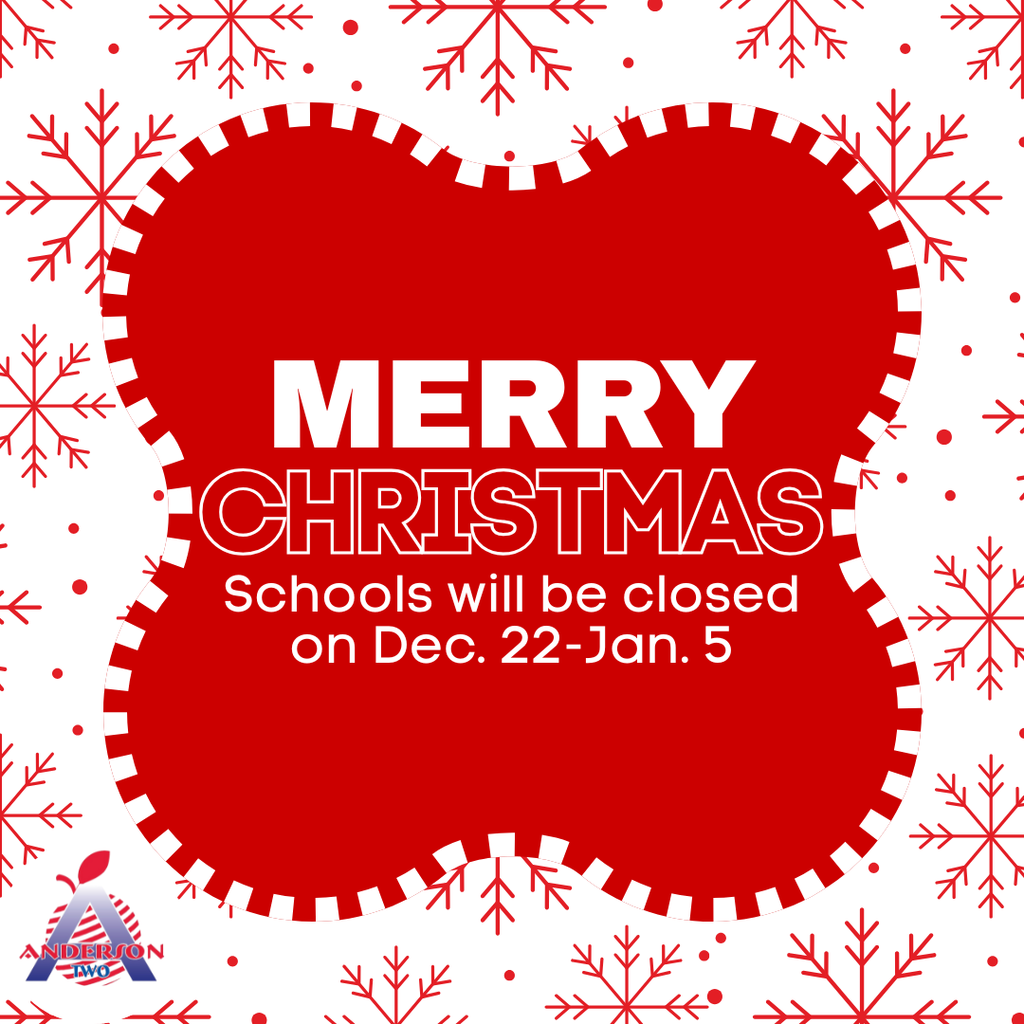 Schools will be closed due to Christmas