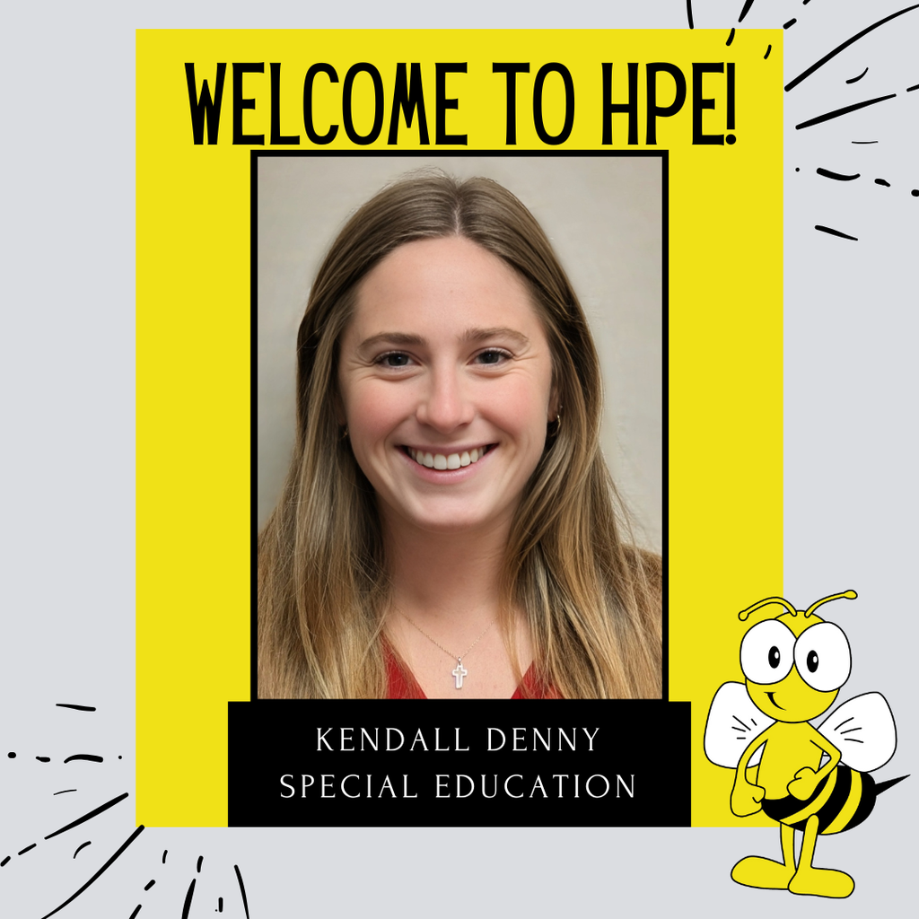 We are so excited to welcome Ms. Kendall Denny to Honea Path Elementary!  Ms. Denny is joining our special education department.