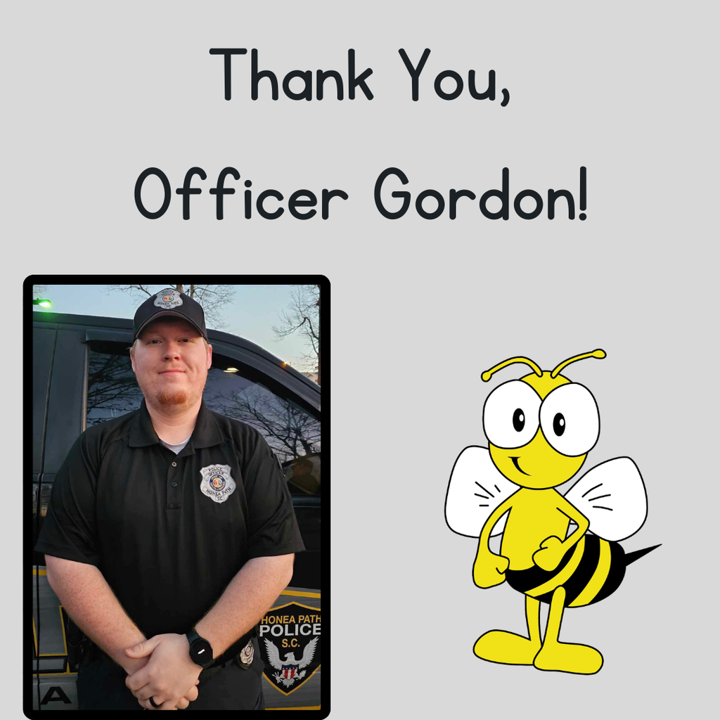 The National Association of School Resource Officers (NASRO) is dedicated to making schools and children safer by providing the highest-quality training to school-based law enforcement officers. We are so thankful for Officer Gordon and everything he does to keep us safe!