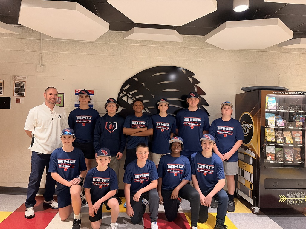 BMS students on the BHP Baseball C-Team