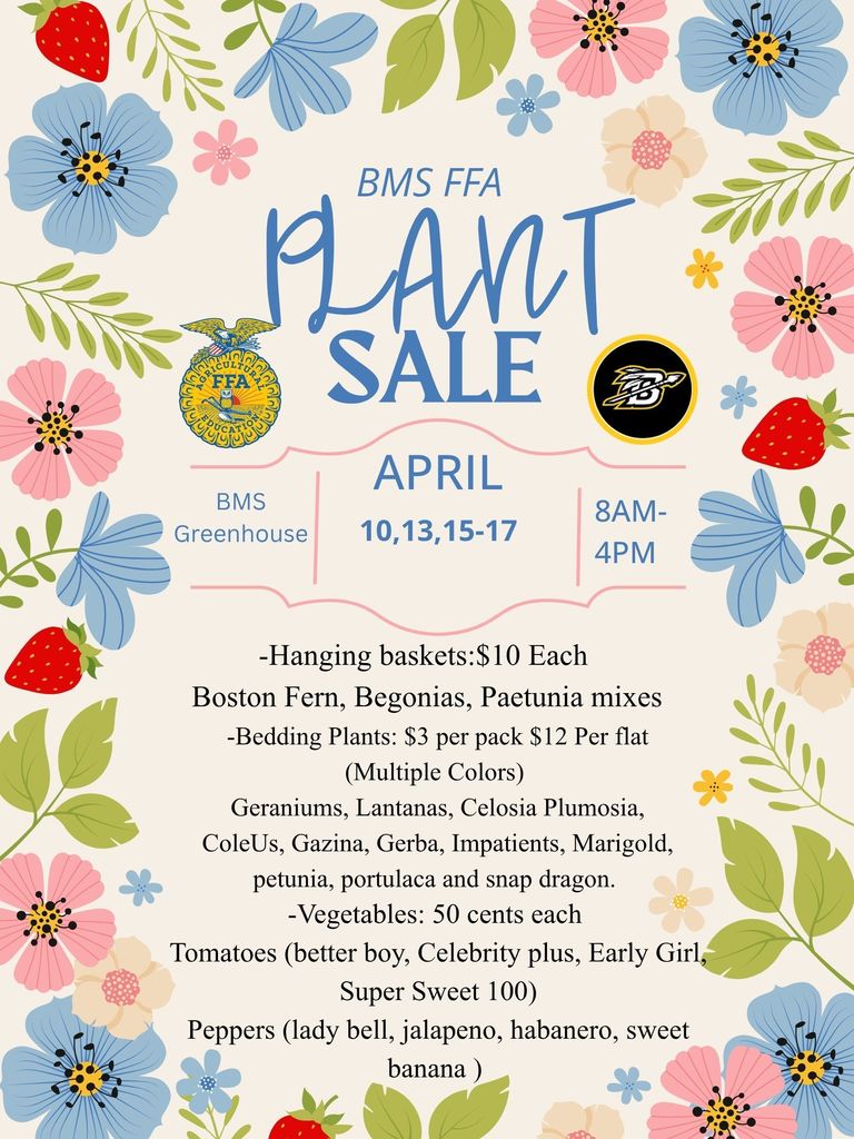 Plant sale