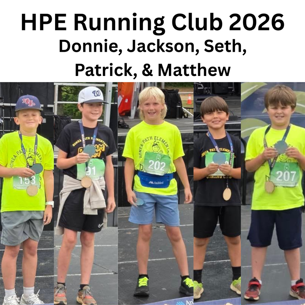 running club boys winners