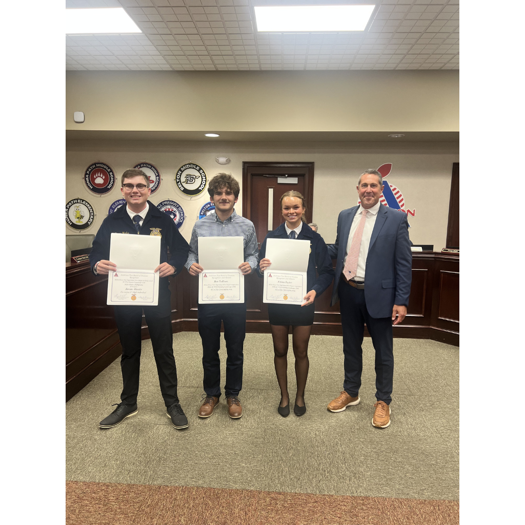 FFA award winners