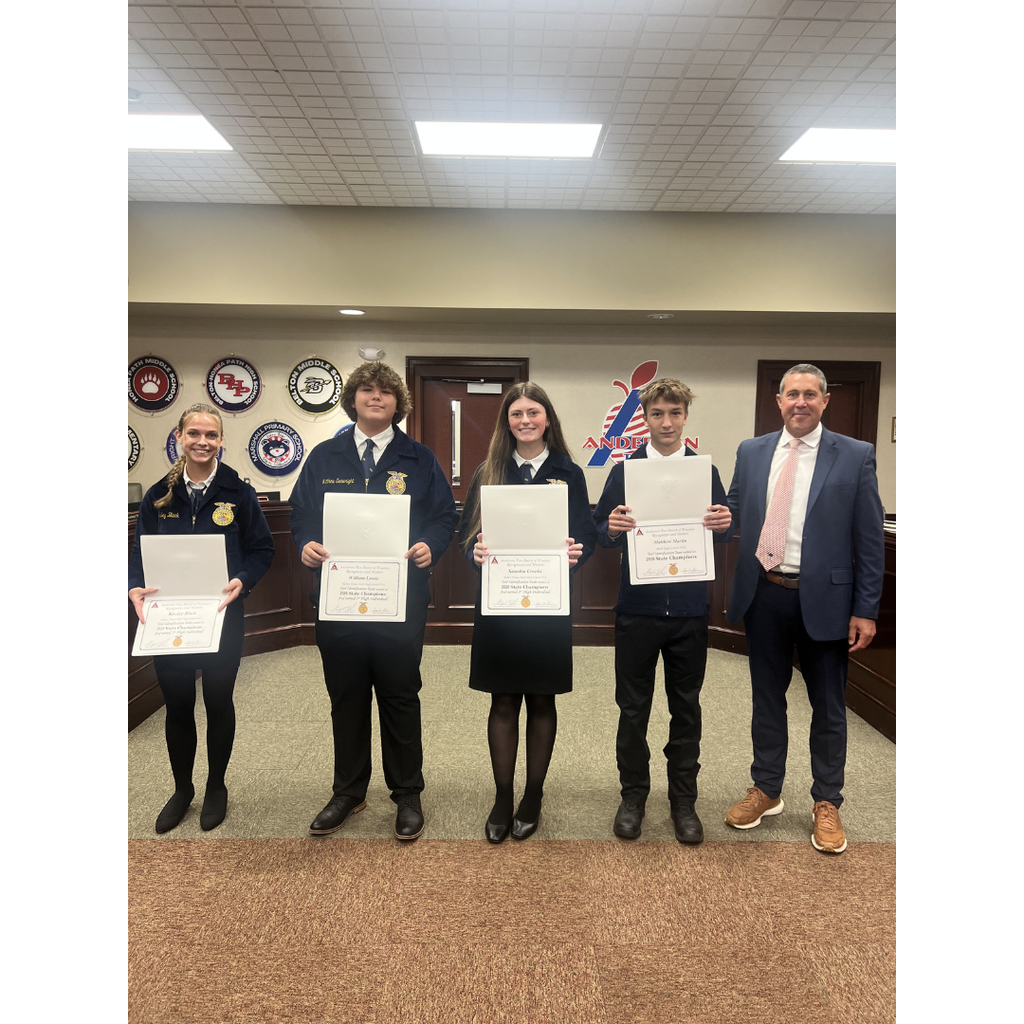 FFA award winners