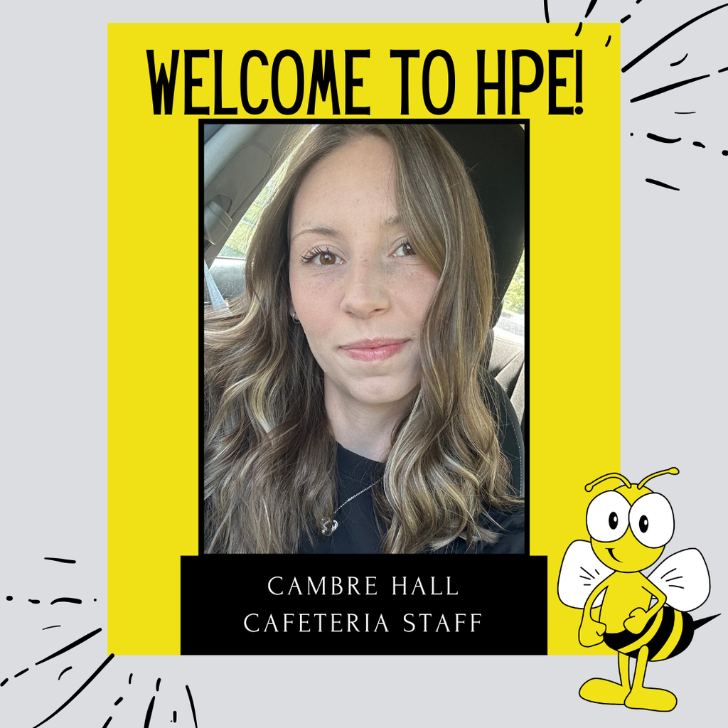We are so excited to welcome Ms. Cambre Hall to Honea Path Elementary! Ms. Hall is joining our cafeteria staff.