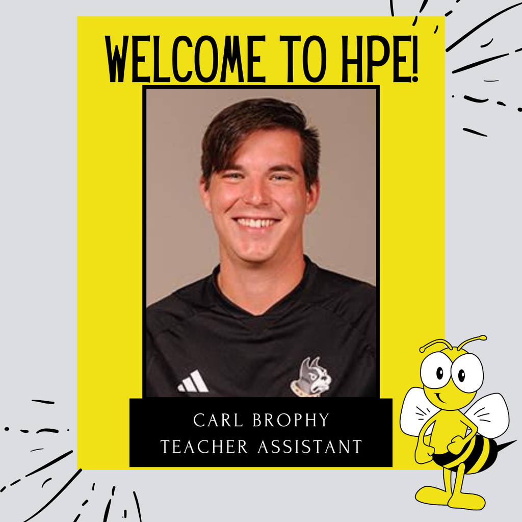 We are so excited to welcome Mr. Carl Brophy to Honea Path Elementary! Mr. Brophy is joining our teacher assistants.