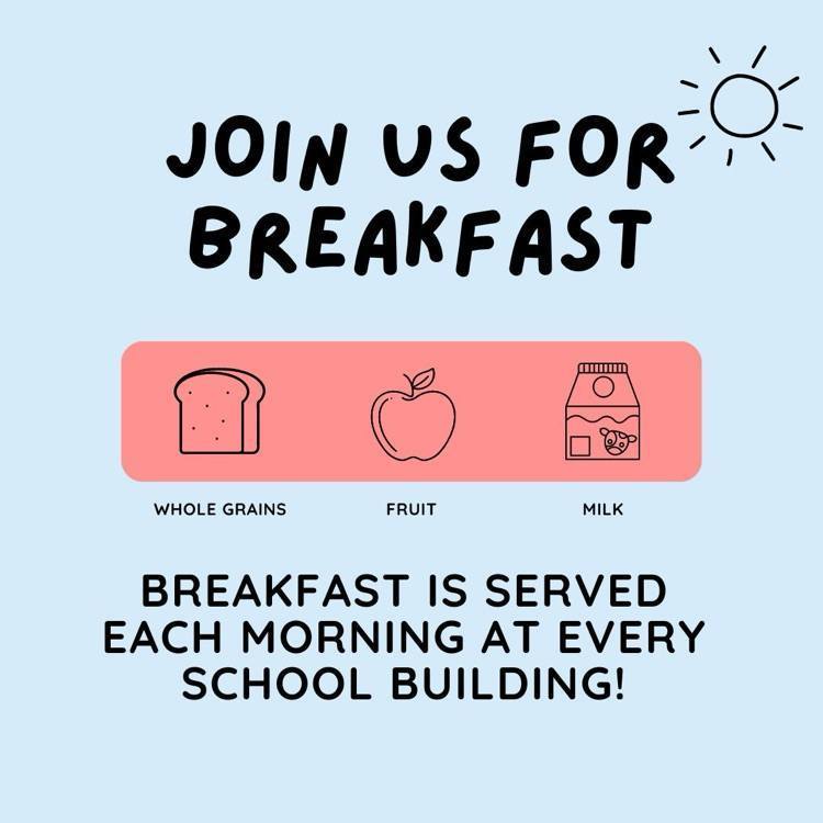 free breakfast and lunch