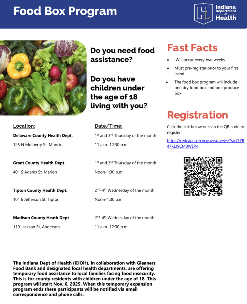 IDOH Food Box Program