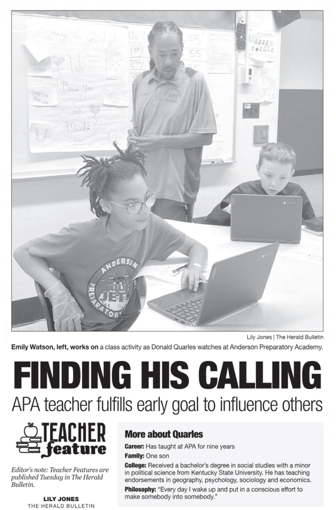 teacher feature