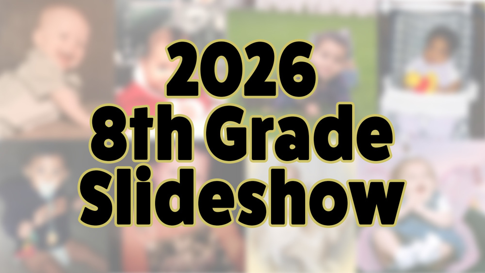 2026 8th Grade Slideshow Form