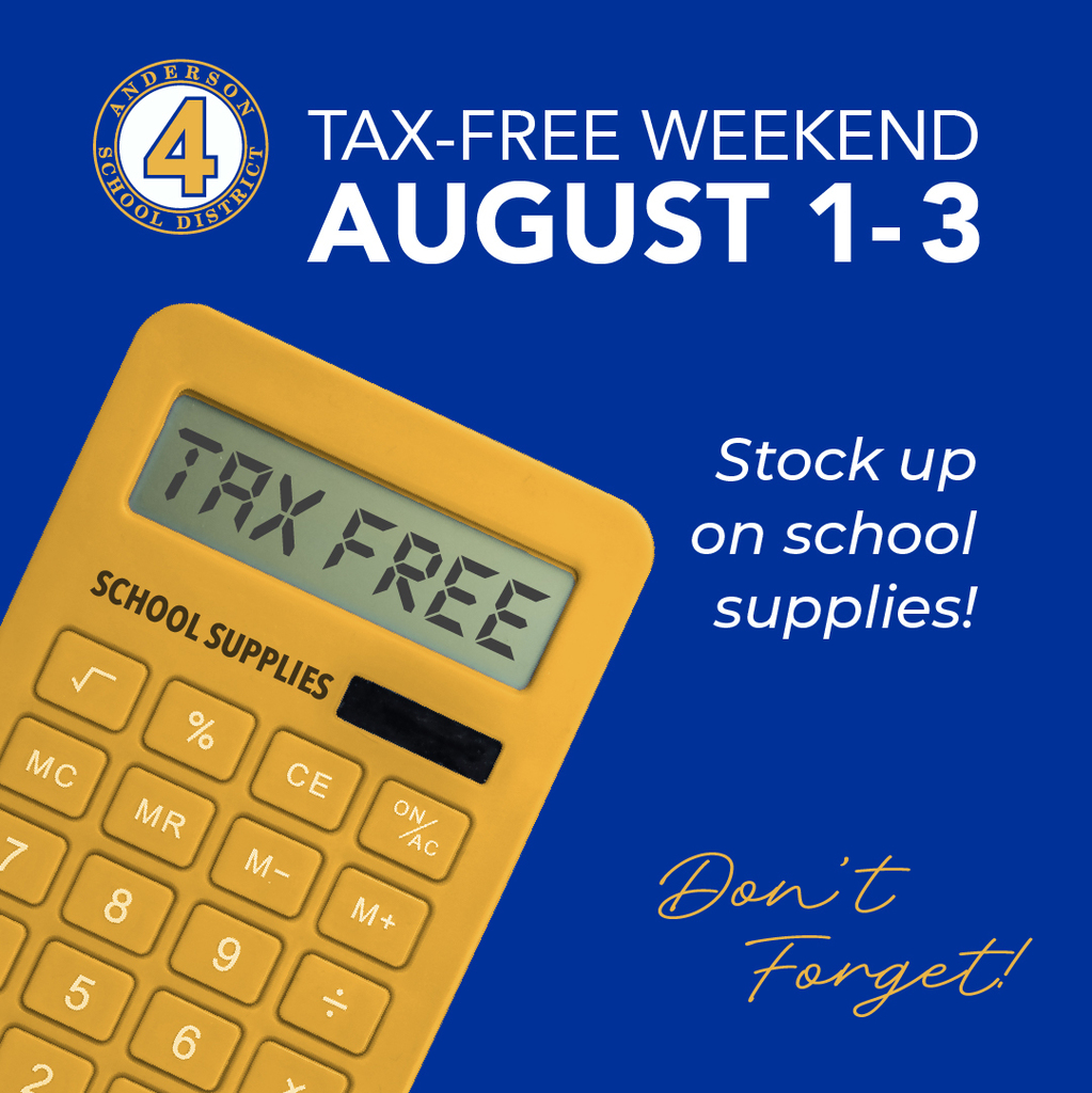 SC Tax Free Weekend
