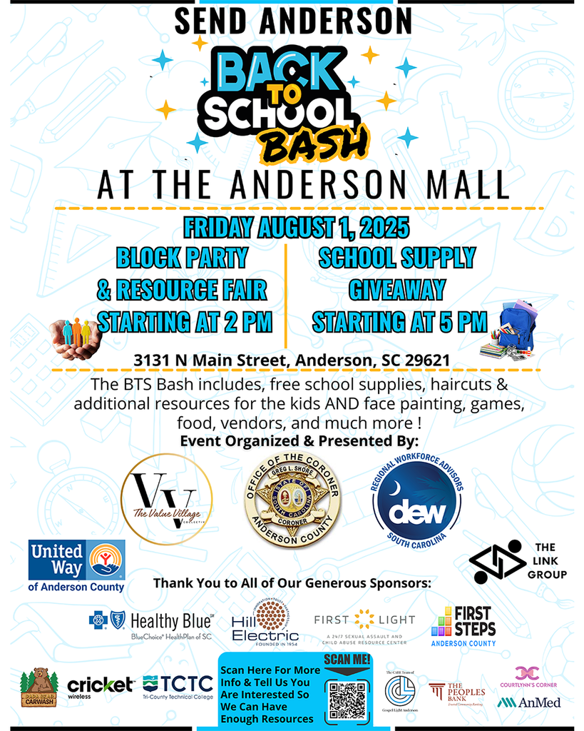 Back to School Bash at Anderson Mall