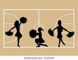 basketball cheerleading