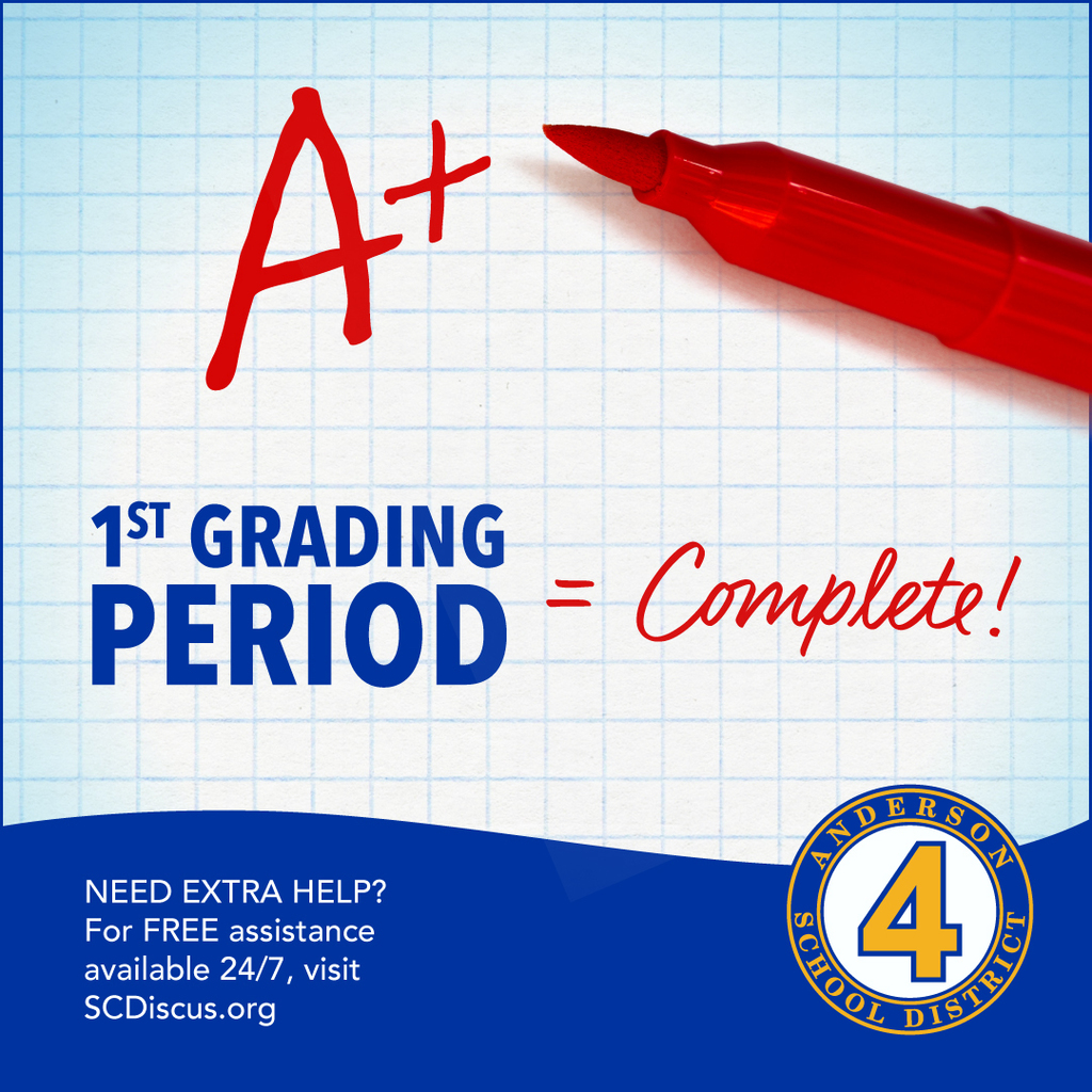 our first grading period is complete