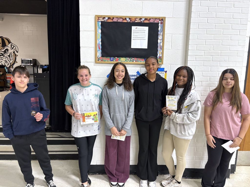 Perfect Attendance students for March 2026