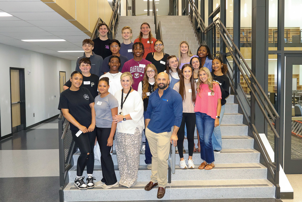 Superintendent's Student Council touring PHS