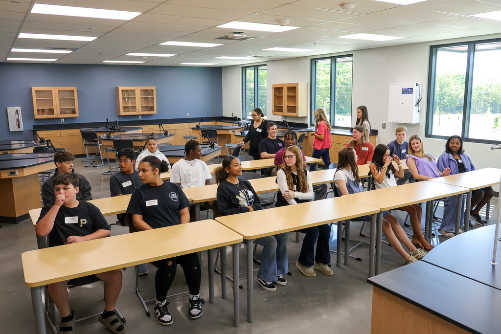 Superintendent's Student Council touring PHS