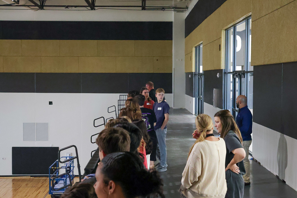 Superintendent's Student Council touring PHS