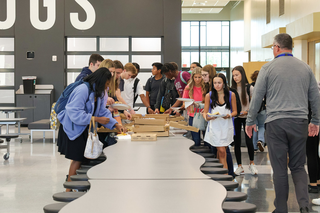 Superintendent's Student Council touring PHS