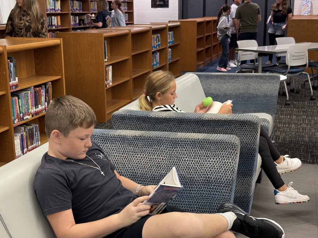Reading thier new books!