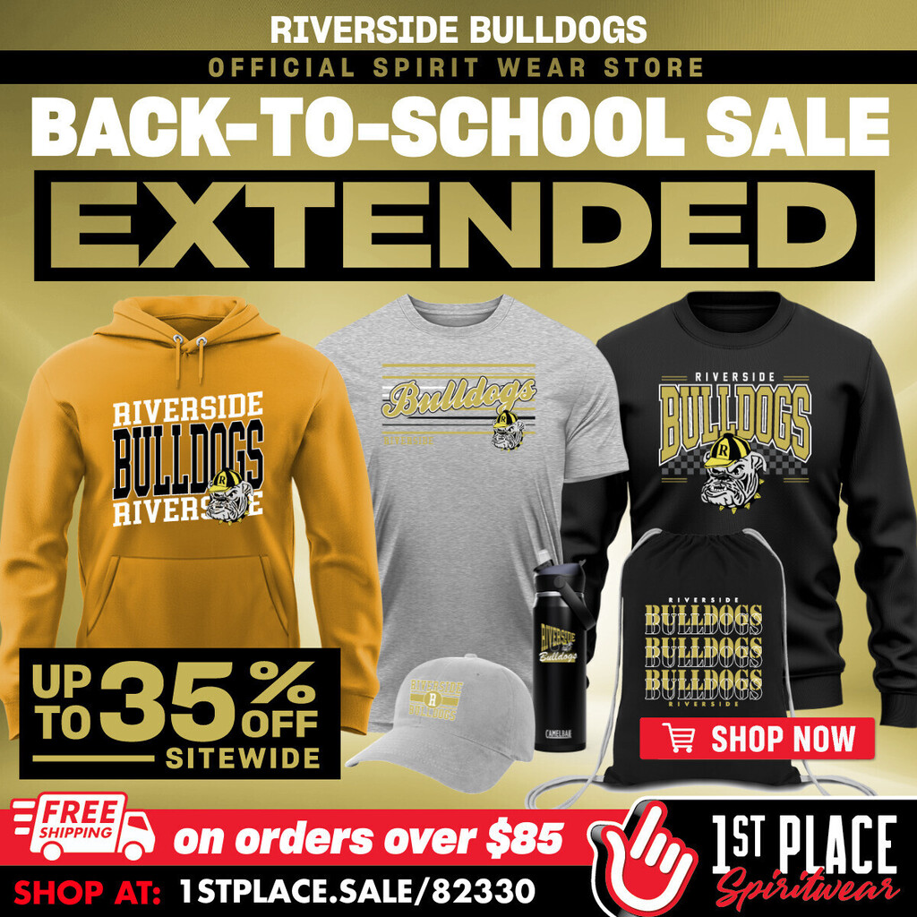 Riverside Spirit Wear Sale
