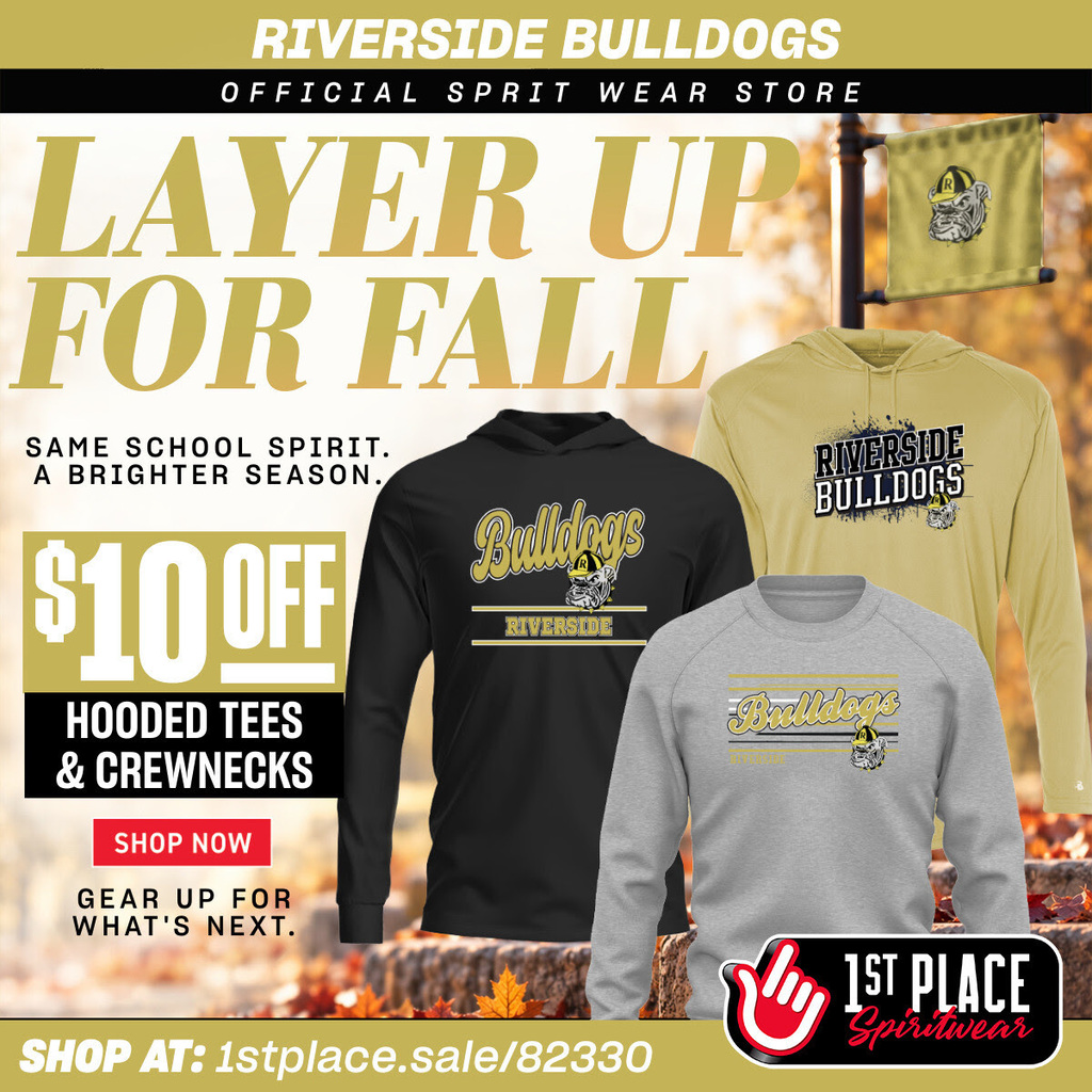 Riverside Spirit Wear Sale