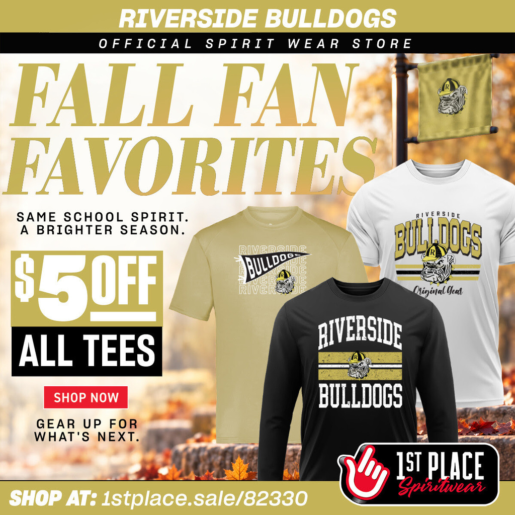 Riverside Spirit Wear Sale