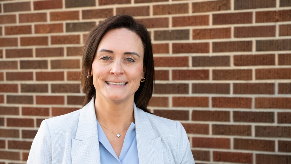 A photo of Jessica Thomas, the new principal at Hunt Meadows Elementary