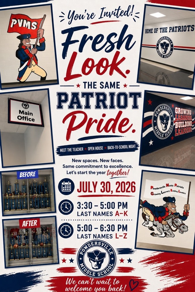 information for upcoming meet the teacher event