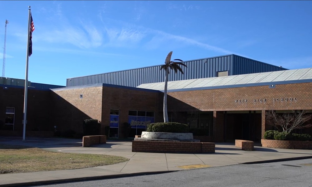 A photo of Wren High School in Anderson School District One