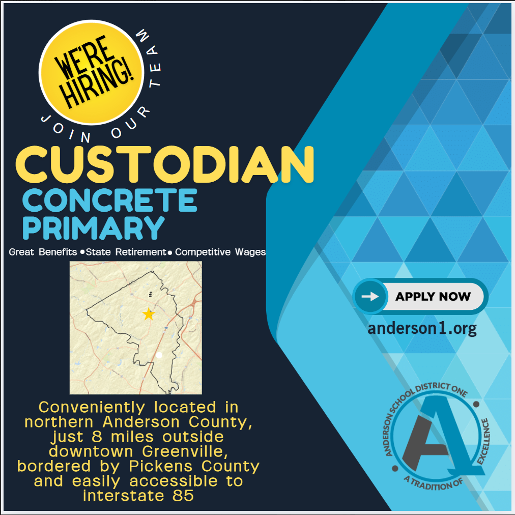 custodial ad with map