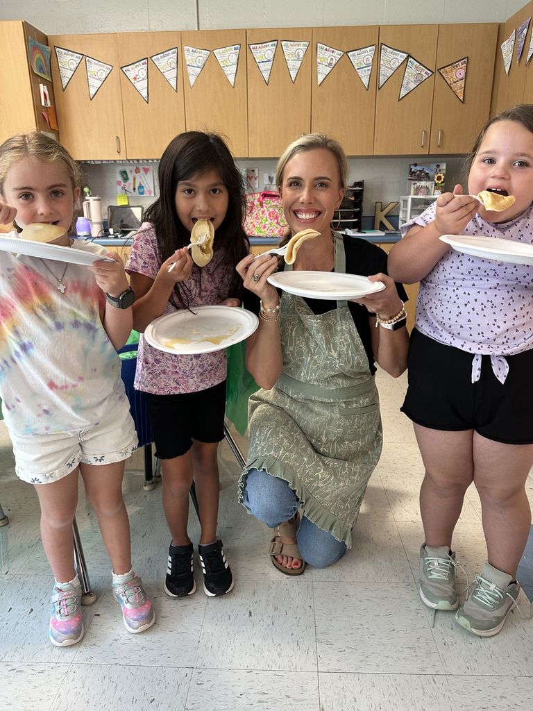 Pancakes in 2nd!