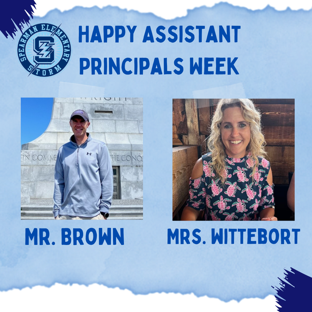 Assistant Principal Week - Mr. Brown and Mrs. Wittebort