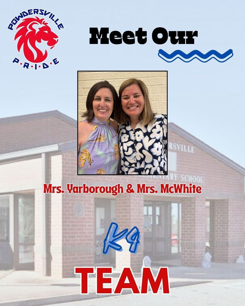 Our K4 team: Mrs. Yarborough and Mrs. McWhite