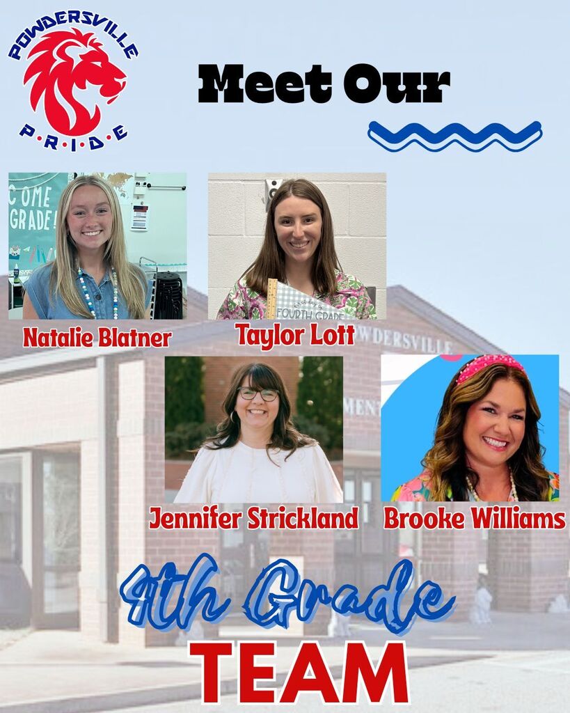 Meet our 4th grad team!