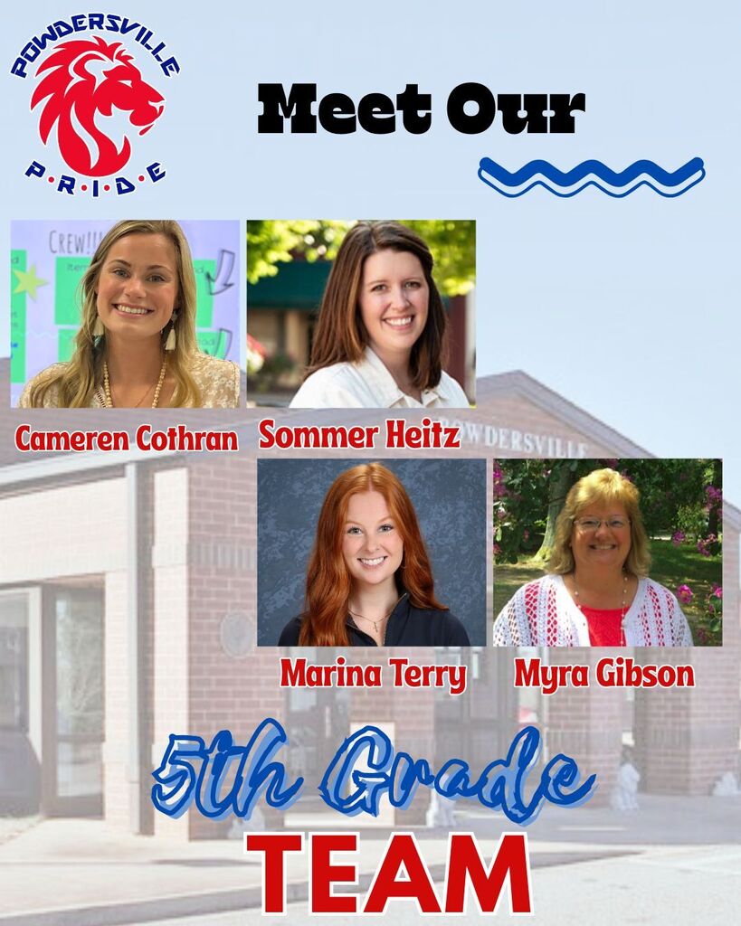 5th grade team: Cameren Cothran, Sommer Heitz, Marina Terry, Myra Gibson.