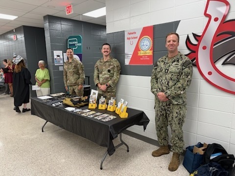 Picture of table for additional information on joining the Army