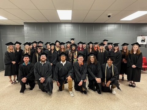 a group picture of the 2026 graduating class at the graduation ceremony