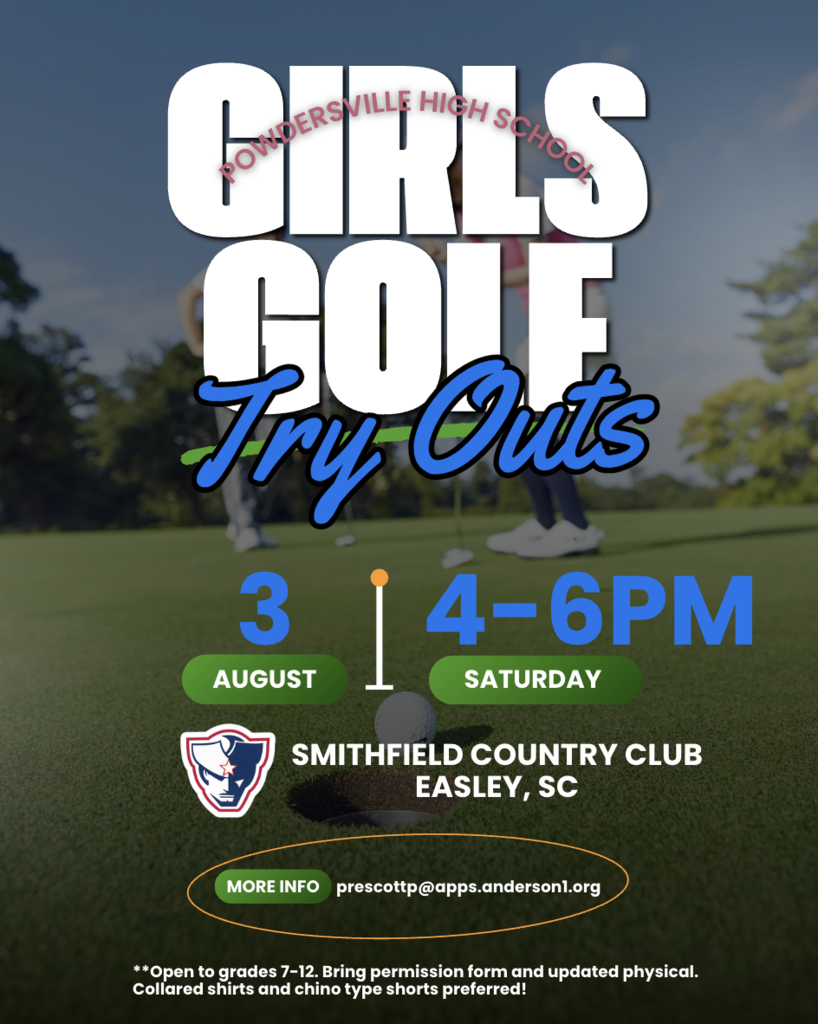 Girls Golf Tryout Information